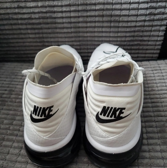 Nike Air Max Flair White Black Trainers Size UK 7 41 eu - Picture 6 of 8